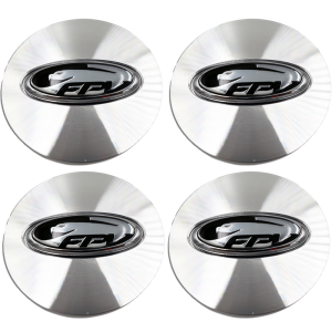 Ford Falcon FPV Centre Wheel Cap Black Logo Set of 4 BA BF FG FGX